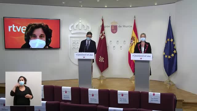 Rueda de prensa - CARM